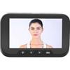 Generic Videocamera Spioncino 1080P HD Schermo a Colori da 4,5 Pollici Grandangolo da 135 Gradi con Rilevamento del Movimento Visione Notturna Visualizzatore Digitale per Porta per