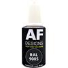 Alex Flittner Designs Pennarello a Vernice RAL 9005 Nero Opaco, 20 ml, Vernice Acrilico per Ritocco e Riparazione - Legno, Metallo, Mobili da Bagno