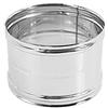DIANKAMIN MANICOTTO FEMMINA FEMMINA FF PER CANNE FUMARIE Diametro 80 mm