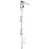 Infinity Decor Chiavistello scorrevole in ferro zincato resistente, 450 mm, ideale per porte di fienili, cancelli da giardino, capannoni, cancelli in legno
