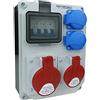 Preis-Zone HL-S 5361 - Distributore di corrente da cantiere, 32 A, 16 A, 2 x 230 V