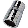 USAG 235 3/8 E - Chiave a bussola 3/8 con bocca esagonale FULLCONTACT 235136