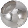 Artibetter Paralume Sferico in Vetro Ambra per Applique da Parete e Lampadari, Design Elegante Grande Apertura e Struttura Robusta, per Camera da Letto