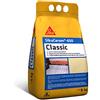Sika Ceram-650 Classic, bianco, guarnizione minerale in porcellana, stucco di cemento colorato per riempimento di giunti da 1-6 mm in paramenti e pavimenti interni ed esterni, 5 kg