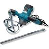 TANIASHOP Miscelatore per colla malta cemento vernici da 1860 W con frusta e cavo da 3 metri agitatore professionale attacco M14 con 6 velocità Regolabili impugnatura ergonomica e sistema antivibrante