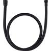 Quick Plomberie Tubo flessibile in PVC liscio nero femmina 3/8- femmina 1/2 | Ideale per doccetta WC | Connessione resistente e durevole | Perfetto per impianti sanitari | Facile installazione | QUICK PLOMBERIE