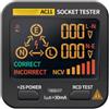 Huudngeje Plug Della Zero AC11 Rilevatore di Socket Detector di Fase di Polarità Europea Smart Digital Socket Tester