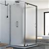 Idralite Box Doccia 3 lati 70x90x70 AP. 90 CM H185 stampato C mod. Sintesi TRIO 1 Anta