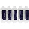 MicroMATRIX Set di 5 filtri in resina ionica per bidet Haan BDO-1000 per sedili WC bidet