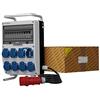 Doktorvolt Distributore di Corrente per Cantieri TD-S/FI 8x230V con Cavo 5x4mm² e Struttura SKHU