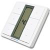 SCHARTEC PFW15 - Interruttore radio da parete a 15 canali, per tapparelle, Bianco, Pulsante, Pulsante, Manuale, IP44