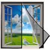 WLRHGl Zanzariera Magnetica per Finestre 175x130cm Chiusura Automatica Tenda Magneti Punch 0 per Porte Scorrevoli, Garage Innovativo, Nero
