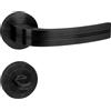 domino DEKAN-R - Maniglia per porta della camera da letto, colore: nero