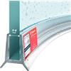 STEIGNER Guarnizione doccia curva UK24 110 cm (1 pz.) trasparente - Guarnizione box doccia verticale per doccia semicircolare o quarto di cerchio con porta 5-6 mm - Materiale flessibile, Impermeabile