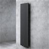 doporro Radiatore Verticale da Bagno 180x46cm, Radiatore a Pannello Termoarredo da Parete e Pavimento in Acciaio, Antracite
