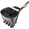 Wiltec Intonacatrice a spruzzo 6-10 bar, macchina per intonaco con ugello da 8 mm, imbuto da 3,7 l, lunghezza 72 cm, pistola per malta in alluminio e acciaio inox
