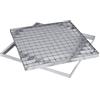 PEBSHOP GRIGLIA QUADRA Pedonabile Con telaio (CM 40 X 40)