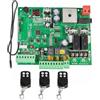 JCKJWL Scheda PCB DC 24V for Pannello di Controllo apricancello a Battente Automatico a Due Bracci Smart Control Center Sostituisci i raccordi per cancello a Battente, Porta Scorrevole(with 3 RC)