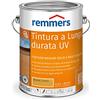 Remmers Vernice trasparente per protezione duratura dai raggi UV rovere chiaro, 2,5 litri, protettivo UV a base di solvente per legno all'esterno, elevata protezione UV anche nelle tonalità chiare e incolore UV+, anti-blocking