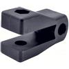 Dieffematic FAAC 7228015 Staffa Posteriore Forcella Alluminio - Ricambio Originale per Motori Cancelli a Battente 400 402 413 415 422