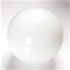 ORION LIGHTSTYLE Sfera di vetro di ricambio, 150 mm, E14, dimensione del foro 42 mm, colore: bianco lucido