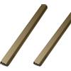 FQFLXY6589 2 Pezzi Maniglie Nascoste per Mobili,Maniglia per Porte Armadio Invisibili,Tiretti a Scomparsa in Lega di Alluminio Pomello a Scomparsa per Cassetti,Scarpiere,Comodini (500mm,Bronzo spazzolato)