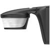 Theben Luxa P300 BK sensore di movimento per parete o soffitto montaggio, controllo luci, 300 °, Massimo 16 m, colore nero, 1010611
