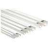 Elettrocanali canali pavimento - Canale portacavi con coperchio 120x60mm bianco