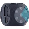 KICHI Mini Body Camera Portatile 1080P HD Camera Grand Angle Motion Camera Detection Magnet Loop Recording