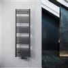 ELEGANT Scaldasalviette Antracite 1600x500mm con Termostato Multiblocco Antracite Scaldasalviette Scalda Asciugamani Asciugamani da Bagno