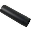 SENDEO Tubo per stufa, nero, di tutti i diametri e forme, tubo per stufa con diametro di 120, 130, 150, 160, 180, 200 mm (diametro di 150 mm, dritto 100 mm)