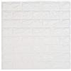 NHSUNRAY 3D Adesivi Muro di Mattoni Imitazione, PE Schiuma Fai da te Wall Stickers Decorazione da Muro per Cucina, Bagno, Soggiorno, Salone, Da Letto, Ufficio, TV Sfondo, 60x60cm (1)