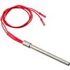 tooloflife Accenditore per pellet, 220V 300W Elemento accenditore tubo riscaldante per stufa a pellet per camino grill - 140mm