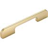 SZLXJMFL Maniglie da Cucina Oro, Maniglie Armadio Lunghe, Alluminio Solida | Finitura Anodizzato, Lunghezza:60-1000mm Pomelli per Mobili Moderni, 2 pezzi Maniglie per Armadio Dorate-178mm/7in