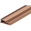 Gedotec Guarnizione per porte d'ingresso per telai in legno beige | 6 m di guarnizione in silicone per porte DS 155a | nastro sigillante per porte con scanalatura larga 4-5 mm - larghezza: 15 mm