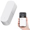 LEDLUX ZigBee Sensore Vibrazione, Distanza Trasmissione Fino a 30 Metri, Sistema Antifurto In ZigBee