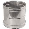 SIP RACCORDO CALDAIA DI GIUNZIONE 150 mm F-F TUBI ACCIAIO INOX GIUNTO CANNA FUMARIA