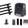 Generico PROMO KIT DEIMOS BT B400 CANCELLO SCORREVOLE 24V 400KG 2618183 CON 4 MT DI CREMAGLIERA IN NYLON