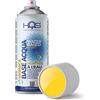 HQS High Quality Spray HQS Bomboletta di Vernice Spray 400ml Base Acqua Colori Ral (Ral 1023 Giallo Traffico)