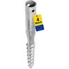 DMX - Supporti per pali rotondi, Ø 68 mm, set da 4 pezzi, ancoraggi a terra da avvitare, fondamento a vite, boccole di base, piedini di supporto, ancoraggio a terra, picchetto, manicotto per