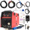 TIGMIG Saldatrice Inverter IGBT Multi Processo Taglio Plasma, Multifunzione 5 in 1: TIG/MIG/MAG/FLUX No Gas/MMA e Taglierina CUT, Saldatura 160A, Taglio fino a 10mm (40A), Garanzia e Assistenza ITA