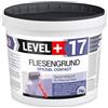 LEVEL PLUS 17 piastrelle di base da 7 kg, piastrelle su piastrelle, speciale base adesiva per piastrelle, base al quarzo, colore blu, per interni ed esterni, agenti adesivi resistenti al gelo e