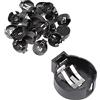 Generic XYWHPGV 20 pz CR2477 BS-2477 2 Terminali Portabatteria Orizzontale Bottone Portabatterie Contenitore Black(4bff9 68884 5107f 4182e 7a3a6 b6c10