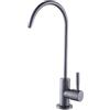 YWJFSA Rubinetto Per Acqua Potabile Rubinetto Lavabo Cucina Osmosi Rubinetti Per Lavelli Da Cucina Per Depuratore D'Acqua 1/4,Grigio