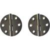 AERREGI SET CERNIERE PER PORTE/MOBILI ANTICHI - DIMENSIONI 40x40MM CP13 (2, OTTONE)