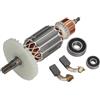 Yhenlovtt Spazzole in carbonio metallico per compatibilità, attacco rotore 220 V, ricambio con cuscinetti con martello rotante Hitachi Dh40mr Dh40sr Dh40fr