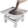 FUROMG Tavolo vibrante in calcestruzzo da 50 W, 35 x 35 cm, certificato CE, tavolo vibrante industriale per laboratorio e cantieri, piattaforma vibrante per campioni di cemento, parti finite e