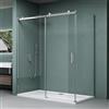 Mai & Mai Box Doccia 70x160x195cm, Cabina Bagno in Cristallo Trasparente 8 mm ad Apertura Scorrevole Box Cabina Doccia Angolare Ravenna17k