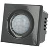 A2ZWORLD Sensore Movimento PIR Da Incasso, Compatibile Con Bticino Axolute, Occupa 2 Moduli (Nero)