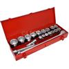 LED LEDS CHIAVI A BUSSOLE GRANDI KIT DA 21 PEZZI DA 19 A 50 CRICCHETTO CAMION TRATTORE
